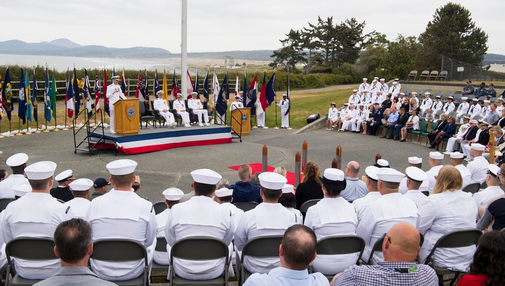 Naval Hospital Oak Harbor Change of Command Ceremony