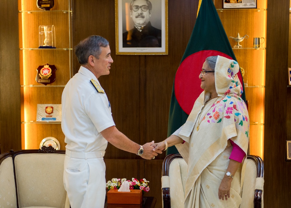 PACOM Commander Visits Bangladesh