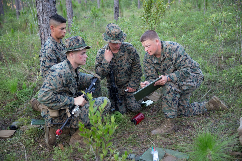 1st Battalion 6th Marine Regiment Field Exercise