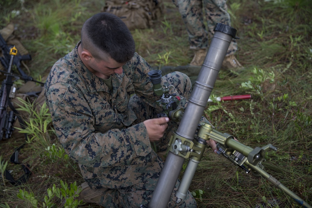 1st Battalion 6th Marine Regiment Field Exercise