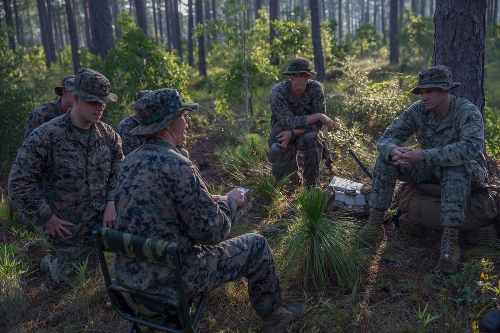 1st Battalion 6th Marine Regiment Field Exercise