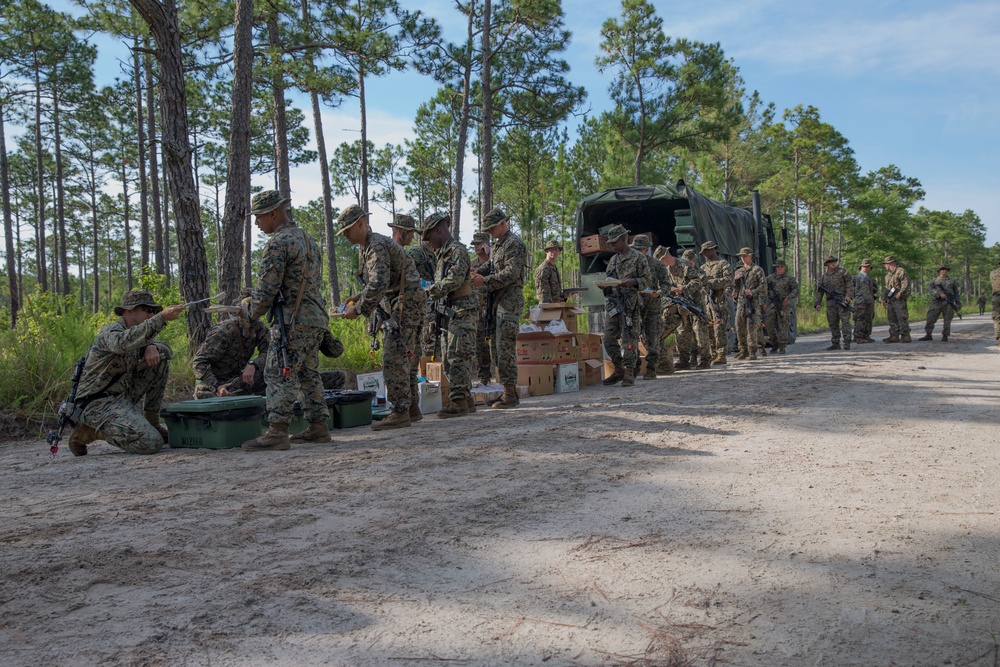 1st Battalion 6th Marine Regiment Field Exercise