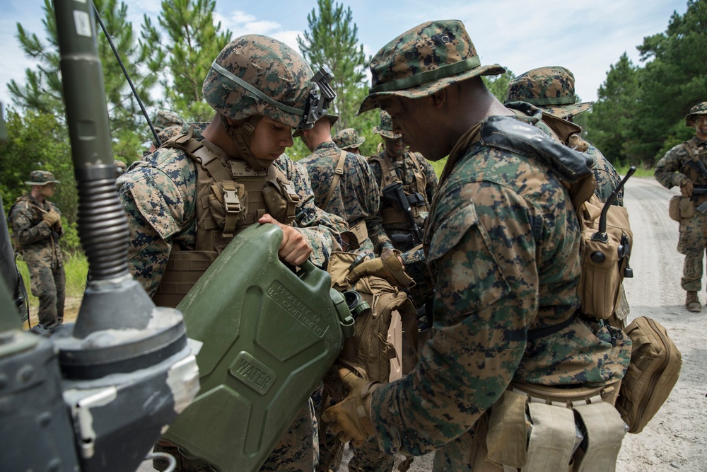 1st Battalion 6th Marine Regiment Field Exercise