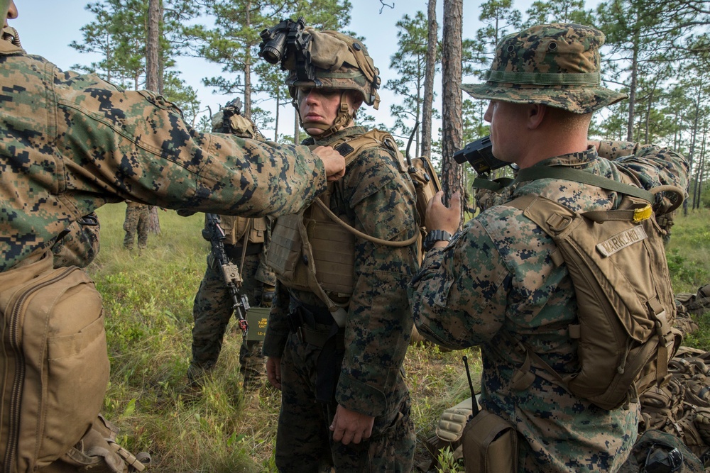 1st Battalion 6th Marine Regiment Field Exercise