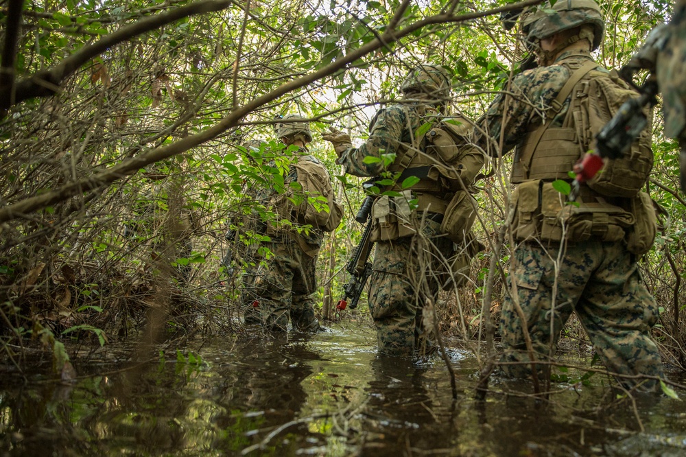 1st Battalion 6th Marine Regiment Field Exercise