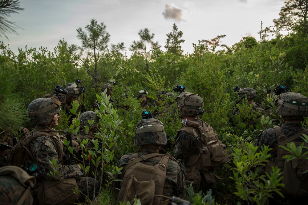 1st Battalion 6th Marine Regiment Field Exercise