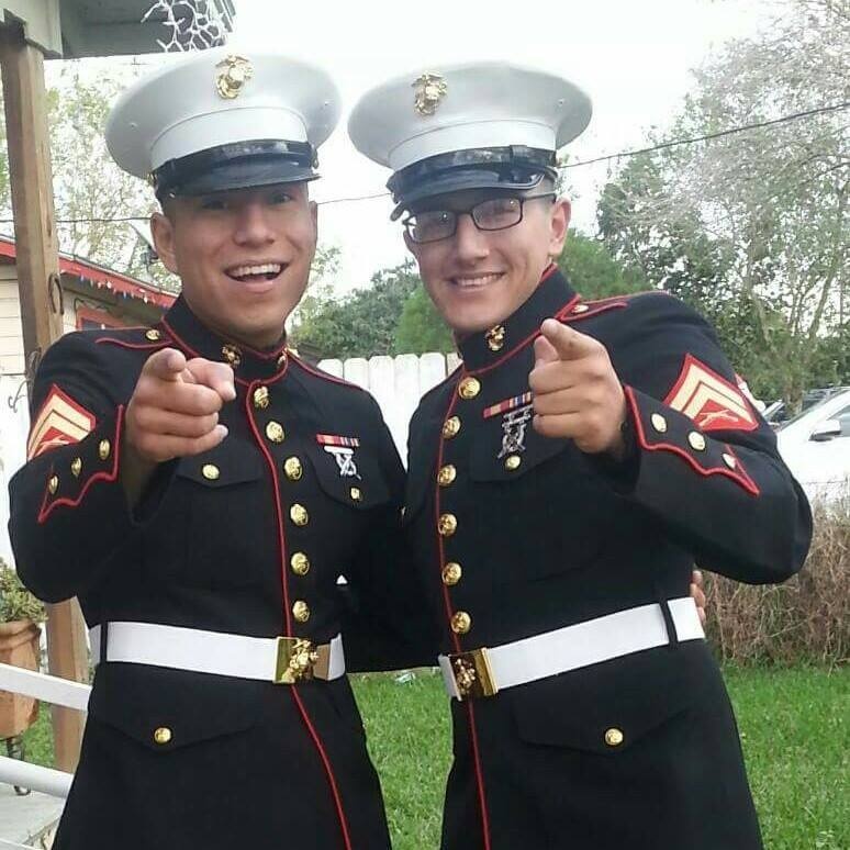 Childhood friends become Marine Corps brothers