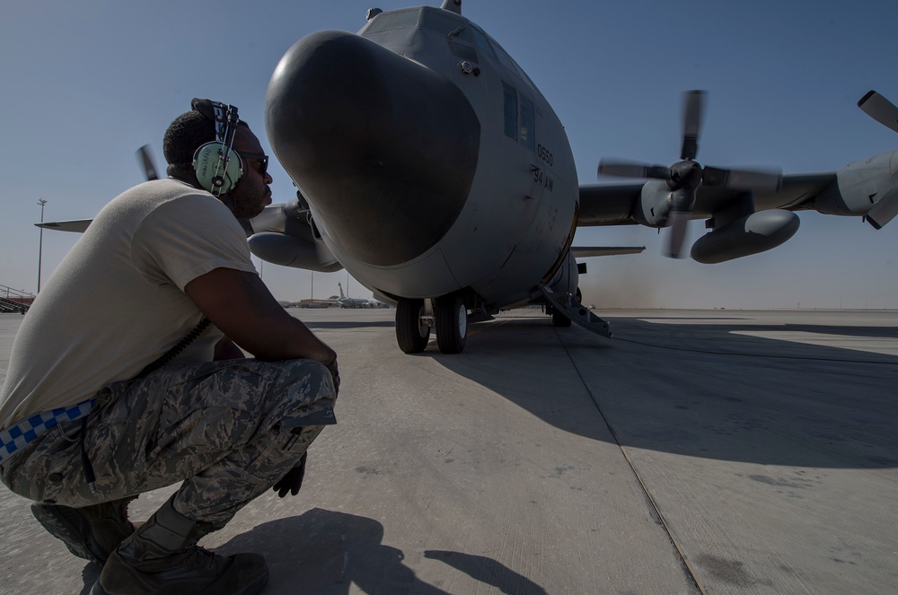 746th EAS flies mission in support of OIR