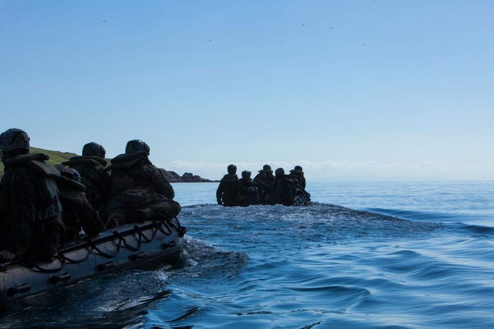 31st MEU Marines rehearse boat raid capabilities, prep for Talisman Saber