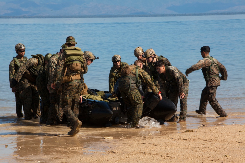 31st MEU Marines rehearse boat raid capabilities, prep for Talisman Saber