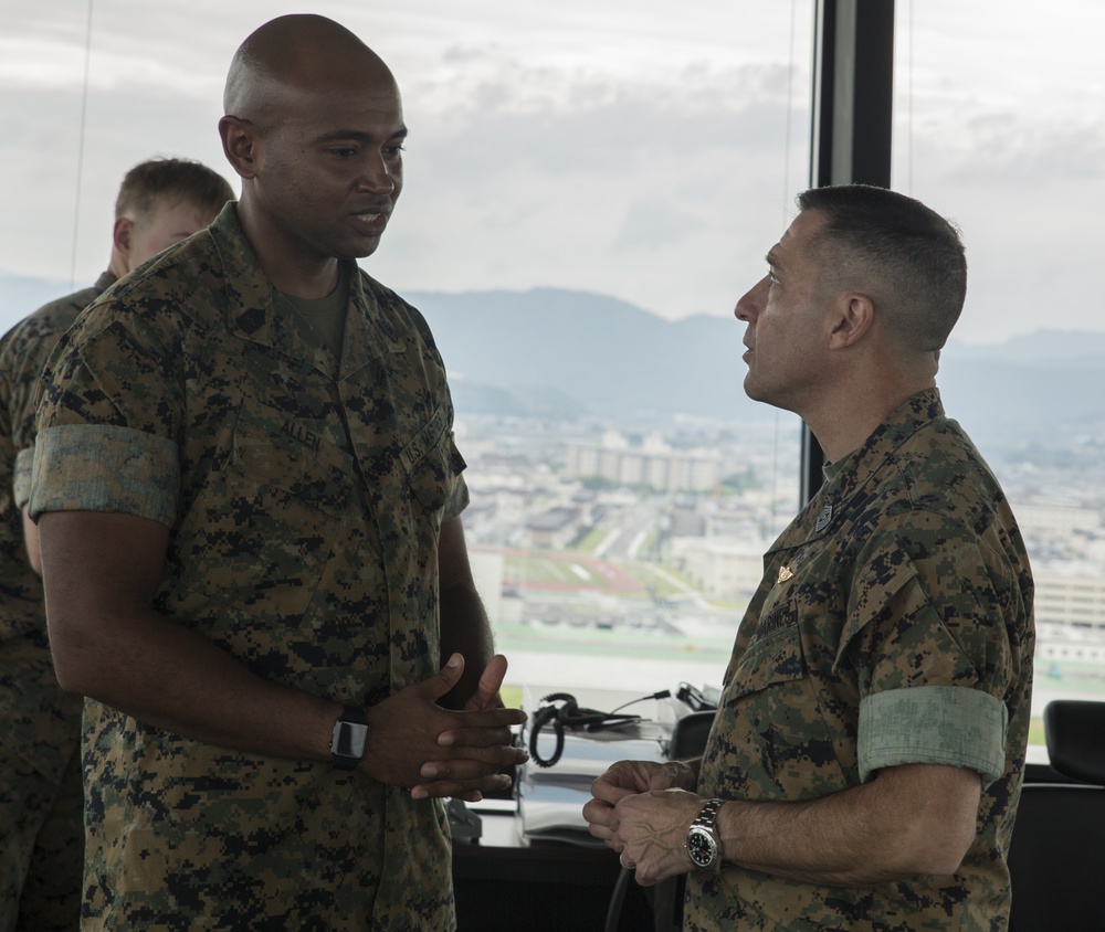 PACOM Sgt. Maj. visits MCAS Iwakuni