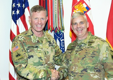 Brig. Gen. William J. Prendergast IV visits Caserma Ederle in Vicenza, Italy