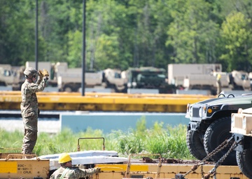 Camp Atterbury railhead mission improves efficiency, provides training opportunity