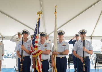 Coast Guard Cutter Spencer Change of Command Ceremony