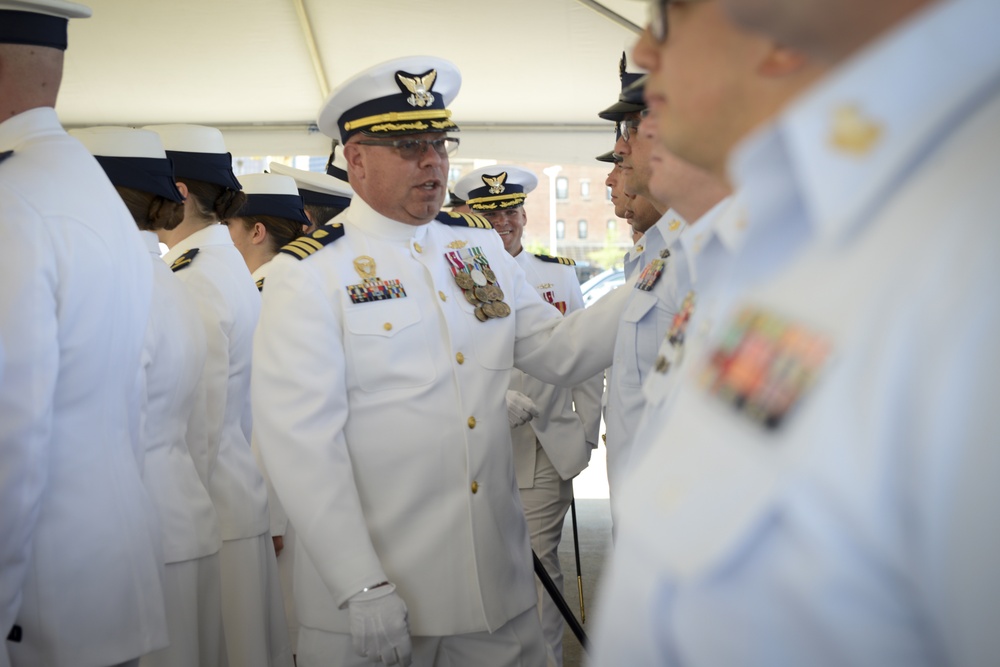 Coast Guard Cutter Spencer Change of Command Ceremony