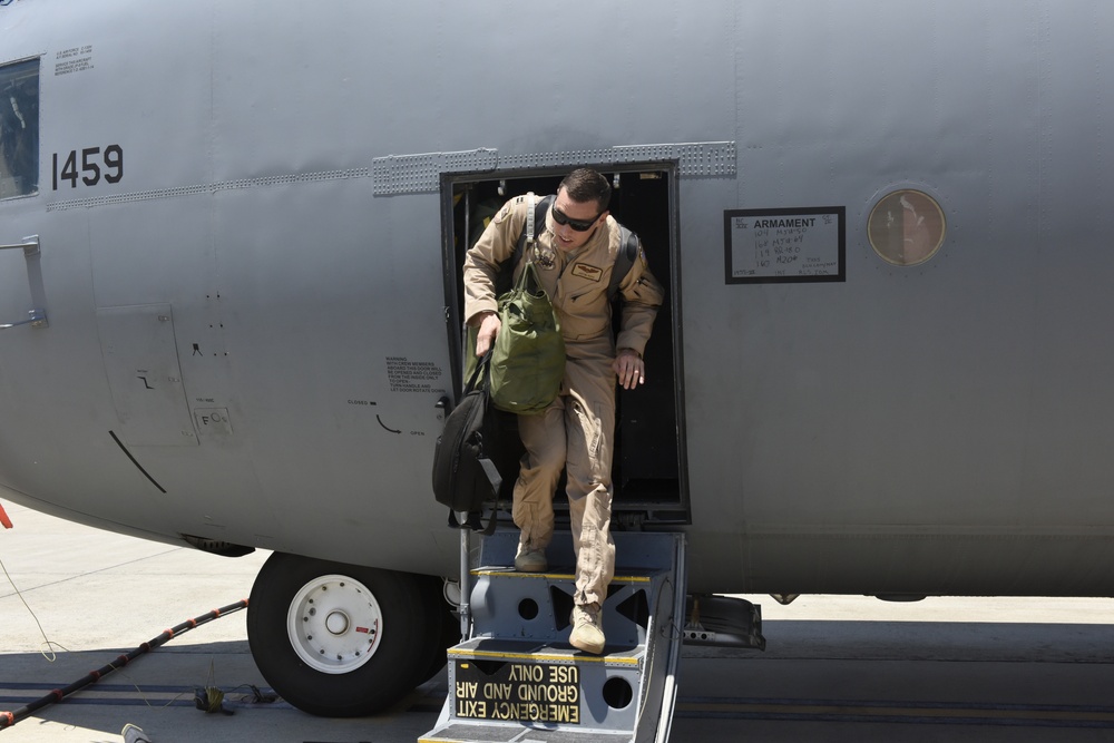 Director of the Air National Guard Visits the 145th Airlift Wing Deployment Homecoming