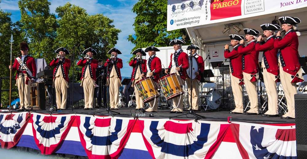 Soldiers participate in Alexandria’s 268th birthday