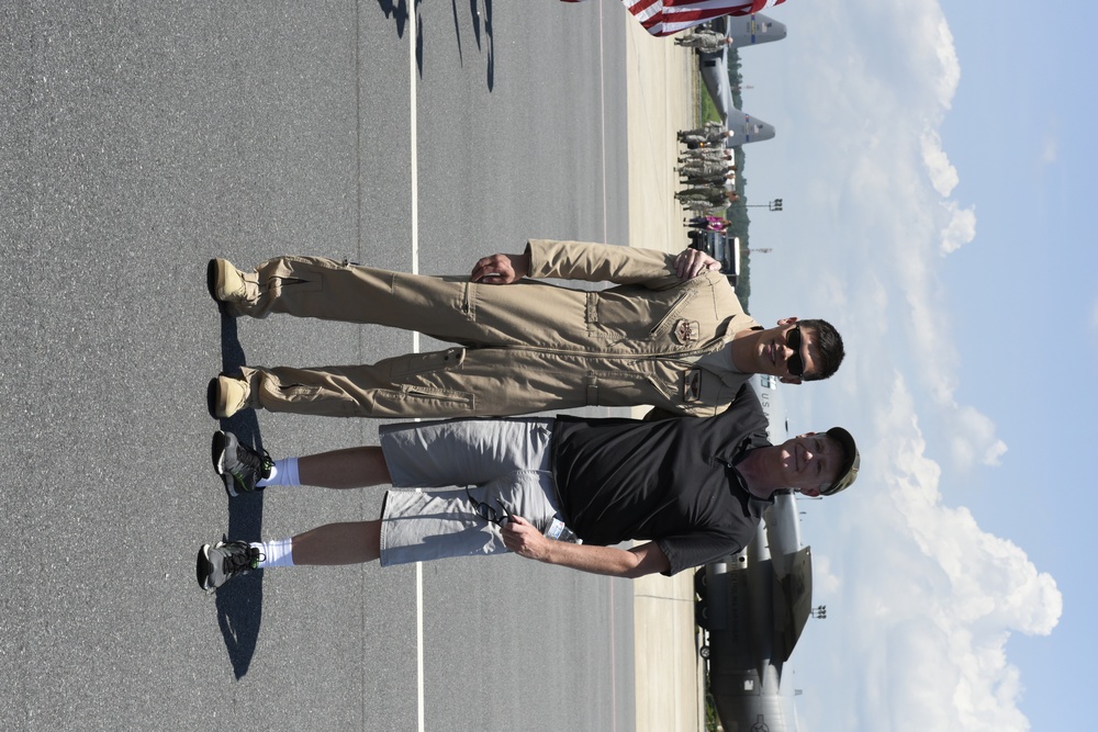 Director of the Air National Guard Visits the 145th Airlift Wing Deployment Homecoming