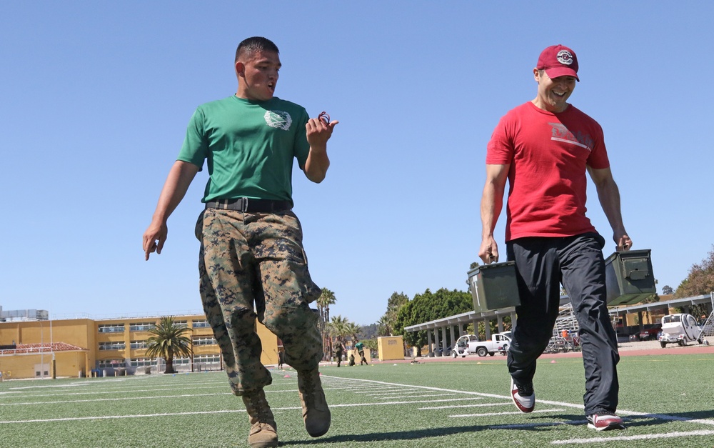 And Time! Educator Endures Combat Fitness Test