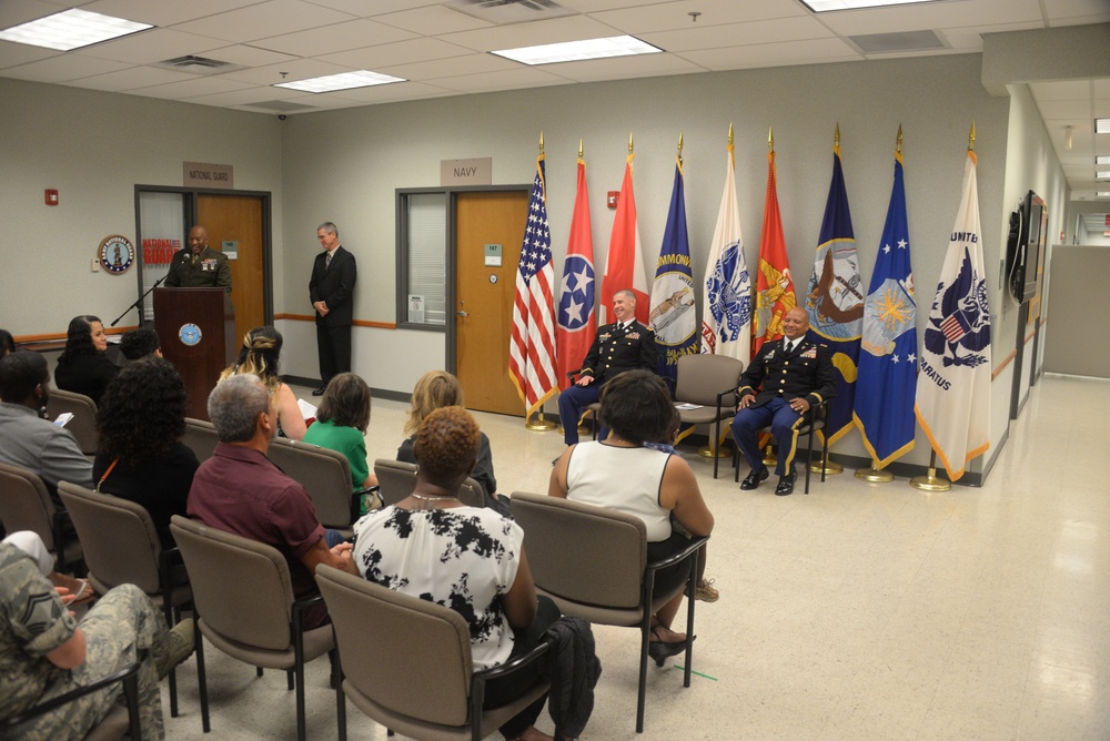 Nashville MEPS Change of Command