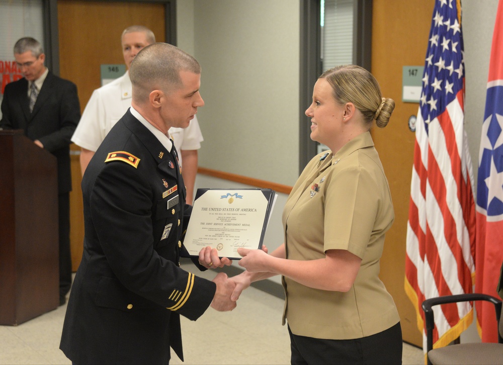 Nashville MEPS Change of Command