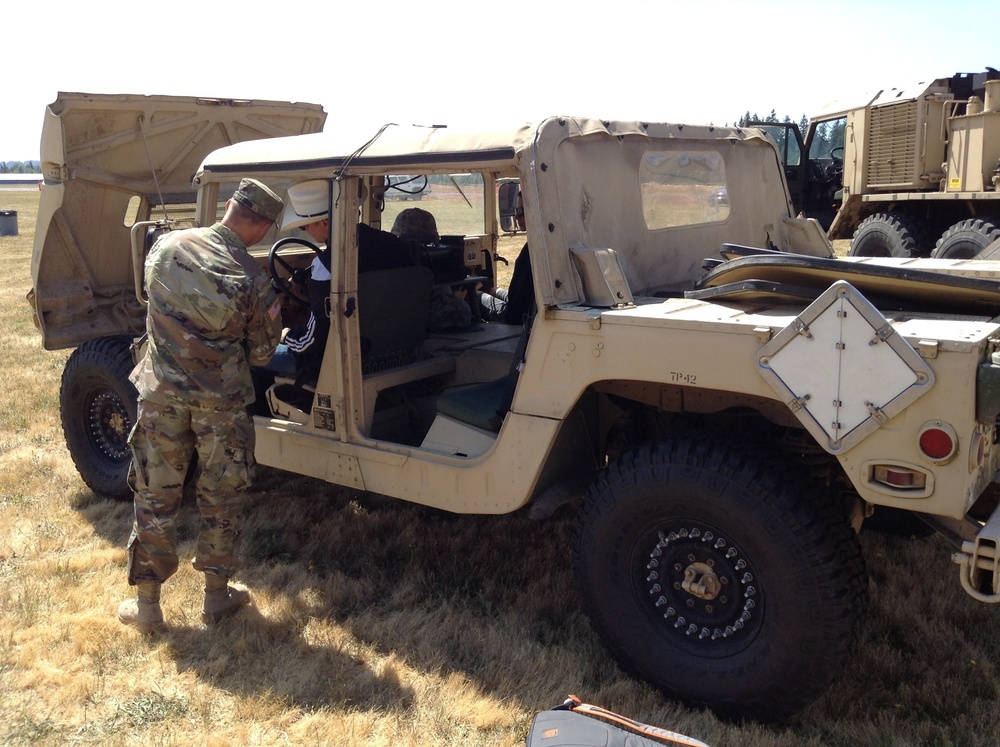 364th ESC support Arlington Fly-In