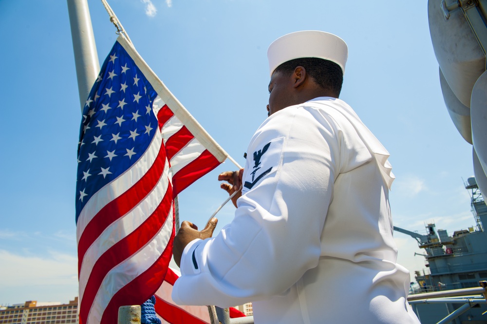 USS Wasp Conducts Sea Trials