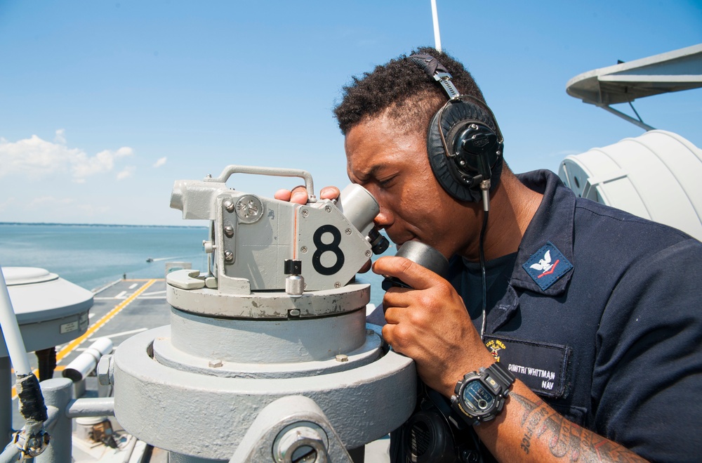 USS Wasp Conducts Sea Trials