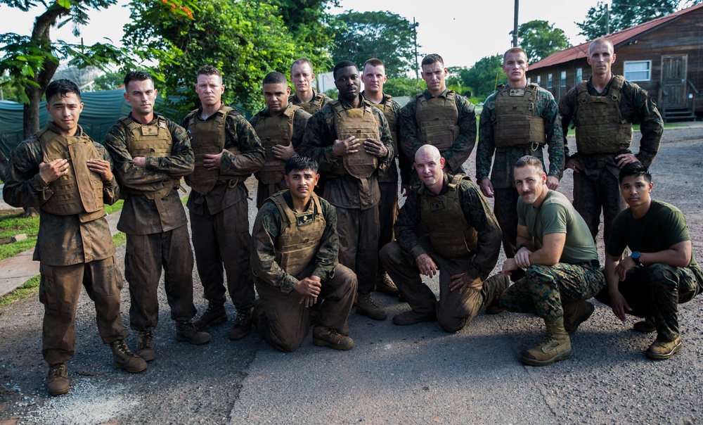 SPMAGTF-SC Marines conduct MCMAP at Soto Cano Air Base