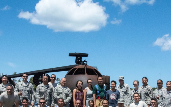 Air Force Reserve, State Fire department exercise