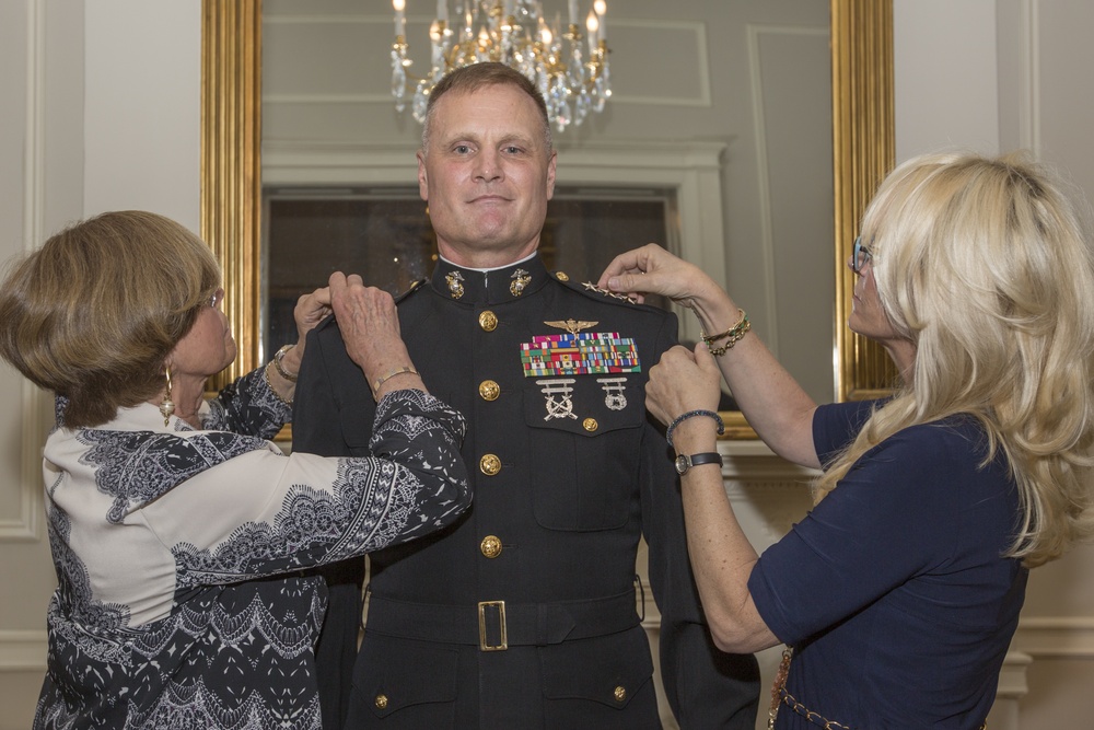 Maj. Gen. Steven R. Rudder Promotion Ceremony to Lt. Gen.