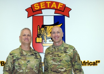 Brig. Gen. Paul H. Pardew visits Caserma Ederle in Vicenza, Italy