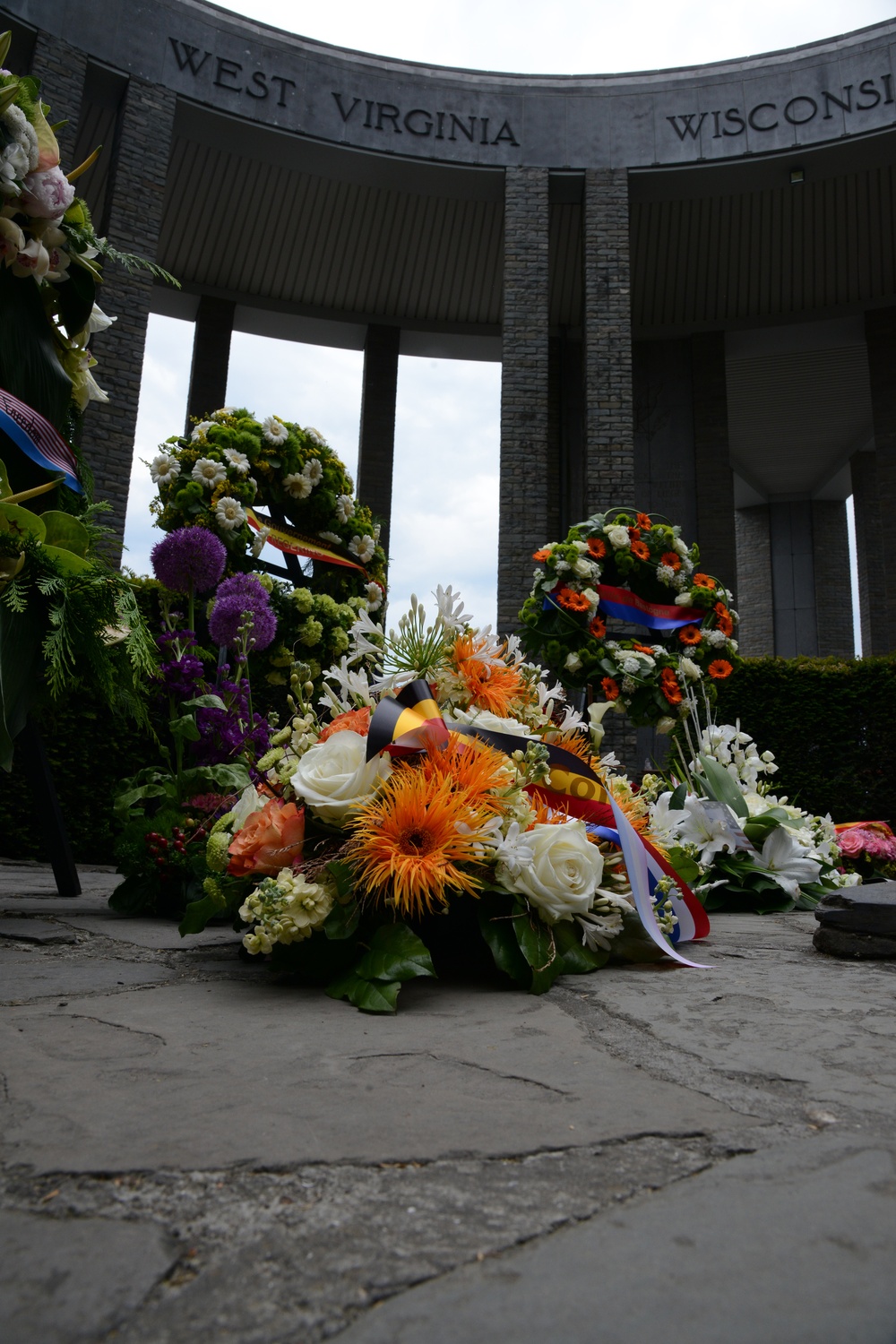 WW II Memorial ceremony Iin Bastogne