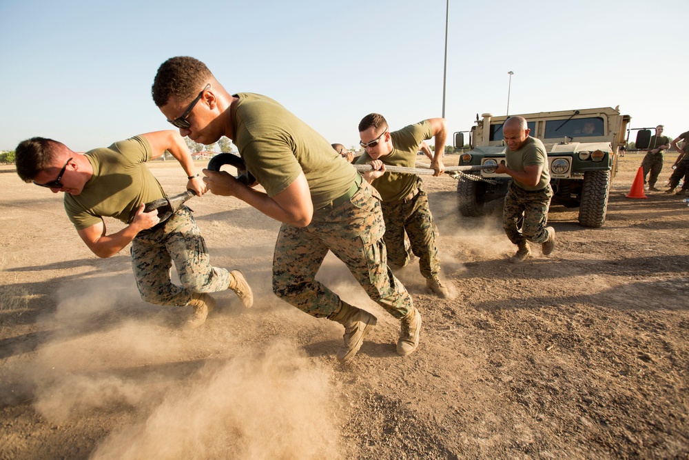 SPMAGTF-CR-AF Combat Logistic Detachment Conducts Field Meet