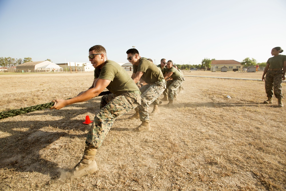 SPMAGTF-CR-AF Combat Logistic Detachment Conducts Field Meet