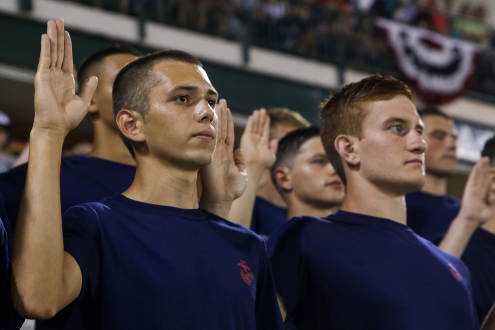 Jackson Marines celebrate Independence Day