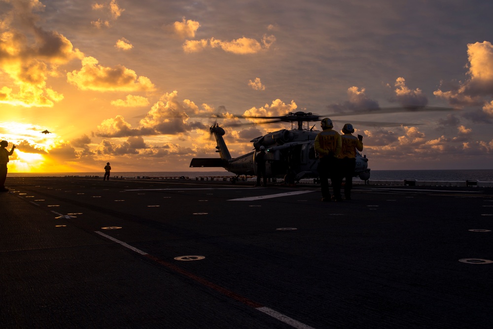 USS Bonhomme Richard Flight Operations