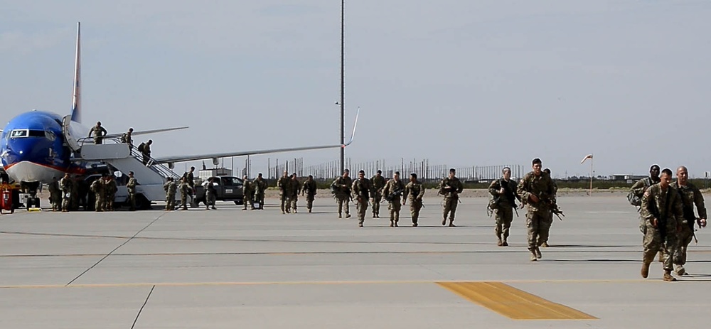 2nd Brigade Combat Team, 101st Airborne Division arrives for NIE 17.2