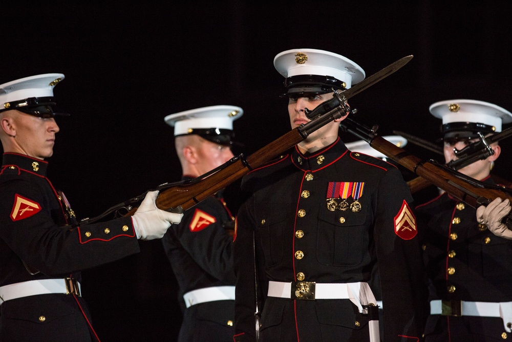 Marine Barracks Washington Evening Parade July 7, 2017