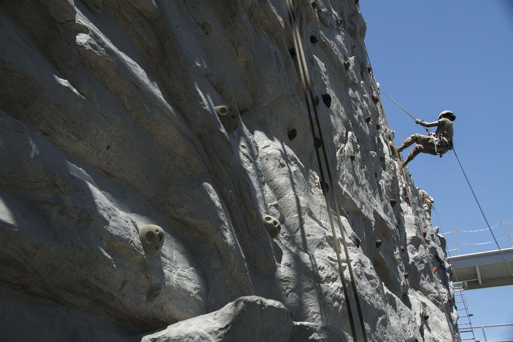Senior Mountaineering students head for the hills for final exercise