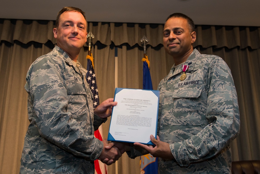 1st SOAMDS change of command