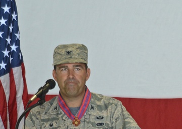 159th Fighter Wing Conducts  Maintenance Group Change of Command Ceremony