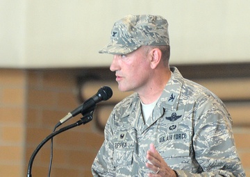 159th Fighter Wing Conducts  Maintenance Group Change of Command Ceremony