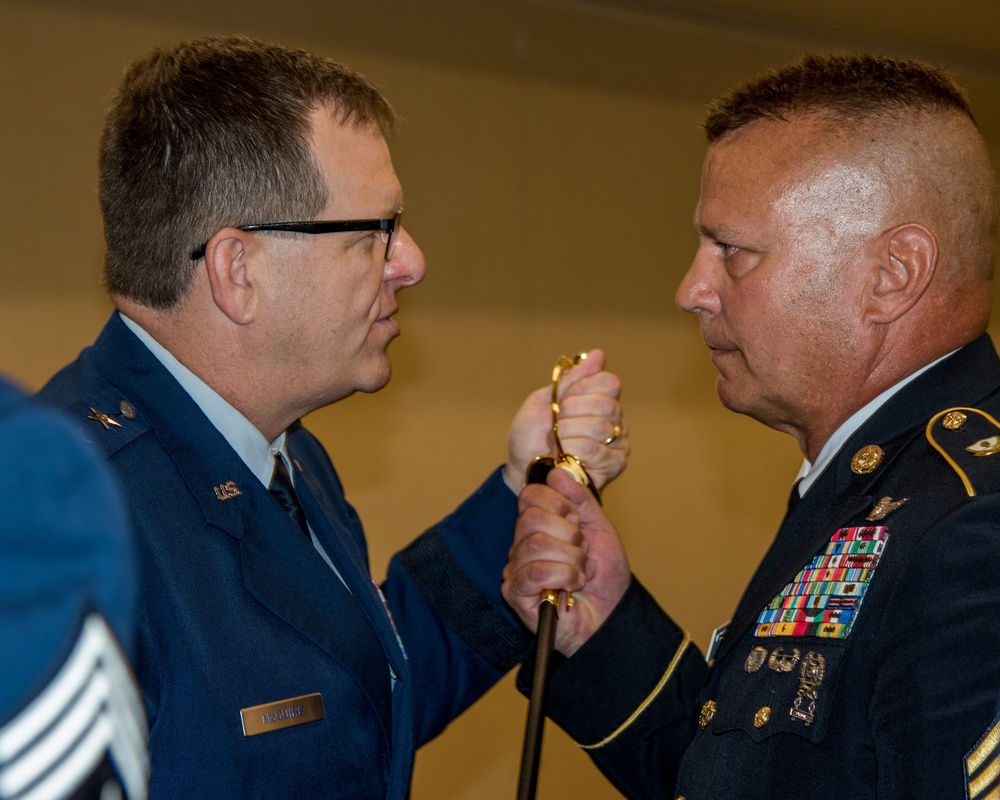 Arizona guard transitions top senior enlisted leadership