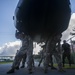 EOTG Marines conduct physical training with a combat rubber raiding craft