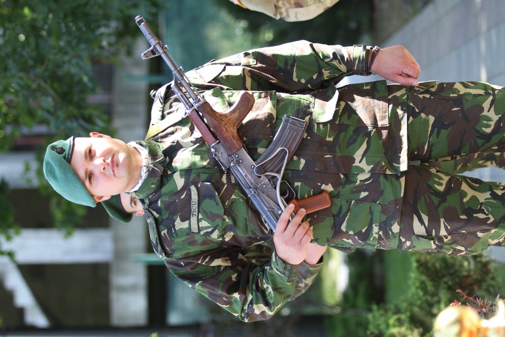 U.S. Army Reserve civil affairs soldiers host wreath laying ceremony with 2CR