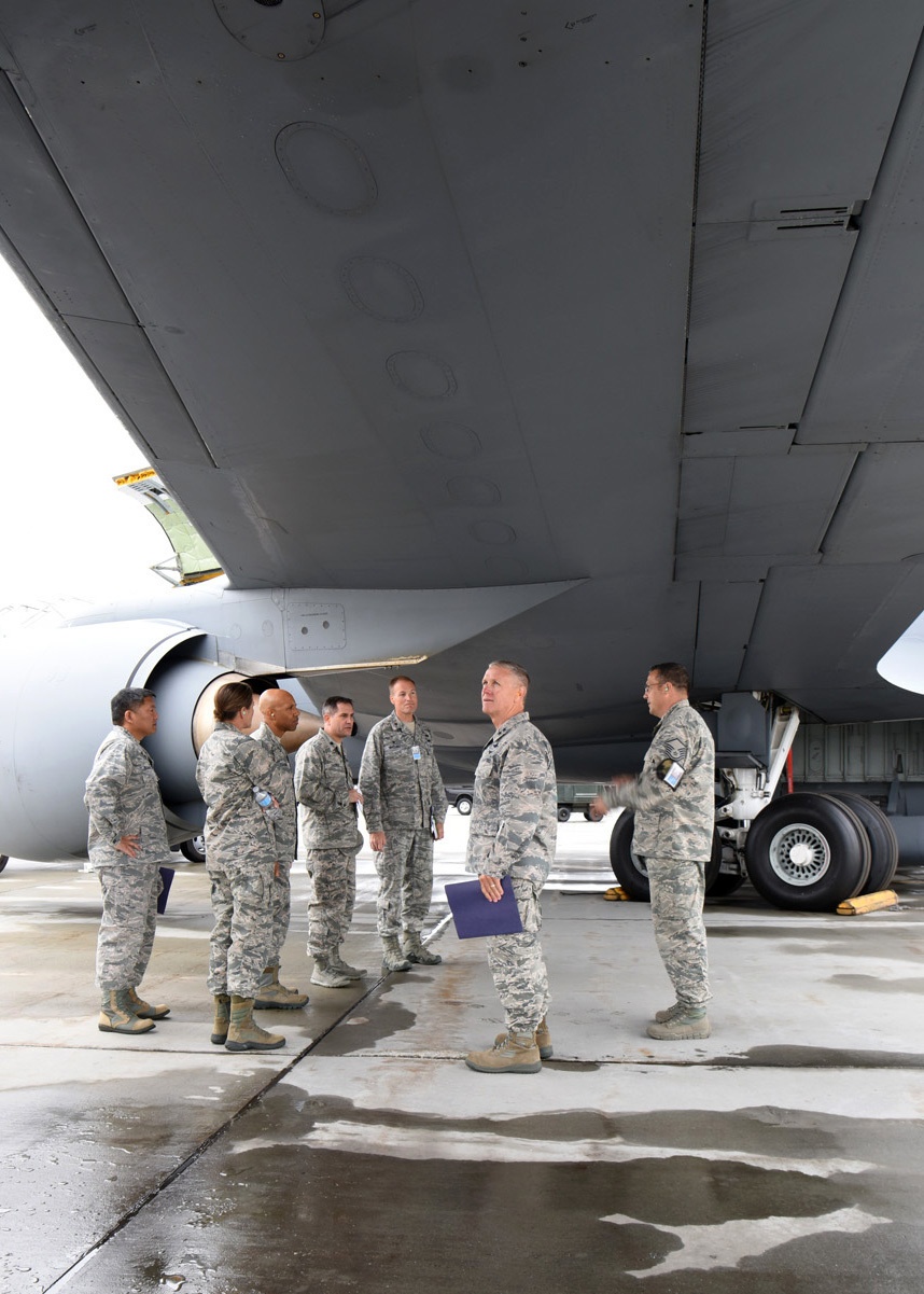 Air Force Space Command leaders visit Guardians of the last Frontier