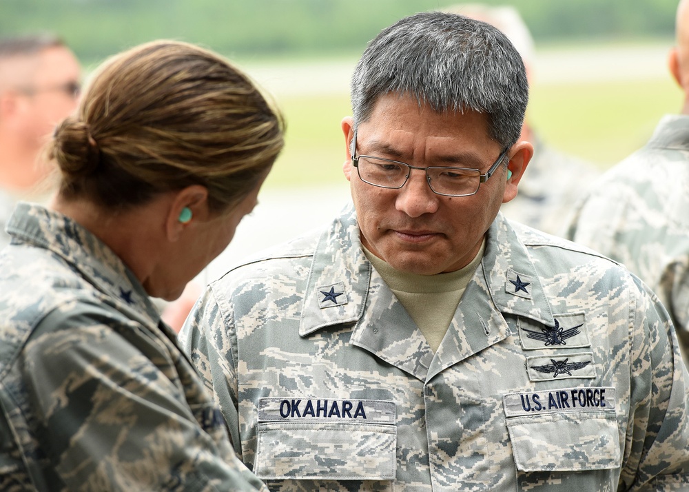 Air Force Space Command leaders visit Guardians of the last Frontier
