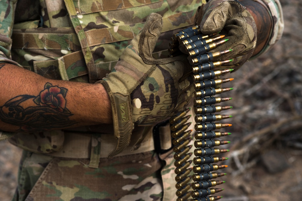 East African Response Force live fire