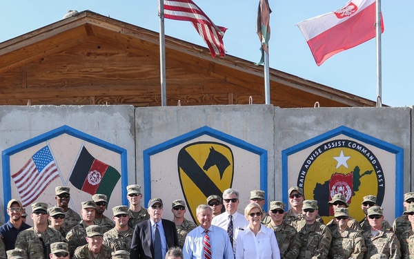 Delegation on fact finding mission in Afghanistan